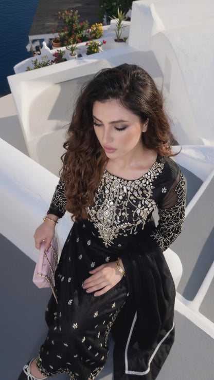 Glimmer Embroidered Swarovski - Luxury Dress