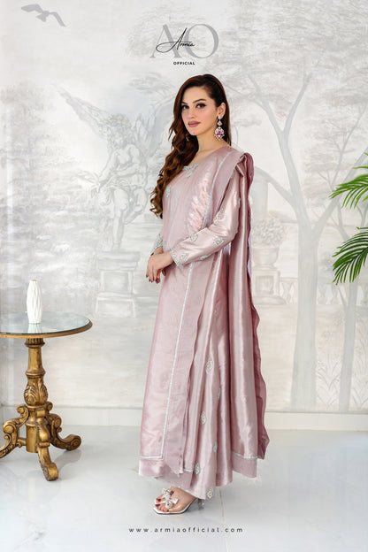 Starlight luxury embroidered Pakistani formal Kaftan dress by Armia Official